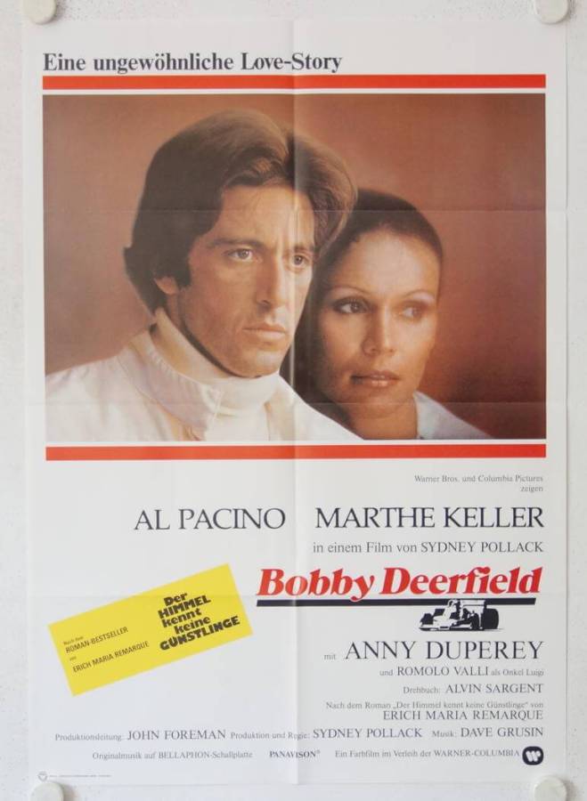 Bobby Deerfield original release german movie poster